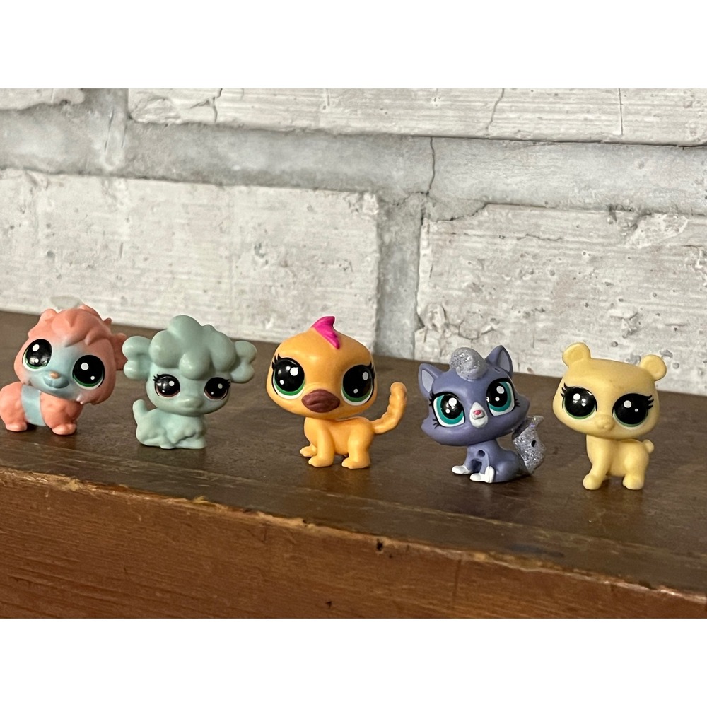 Lot‎ of 5 Mini Littlest LPS Animals